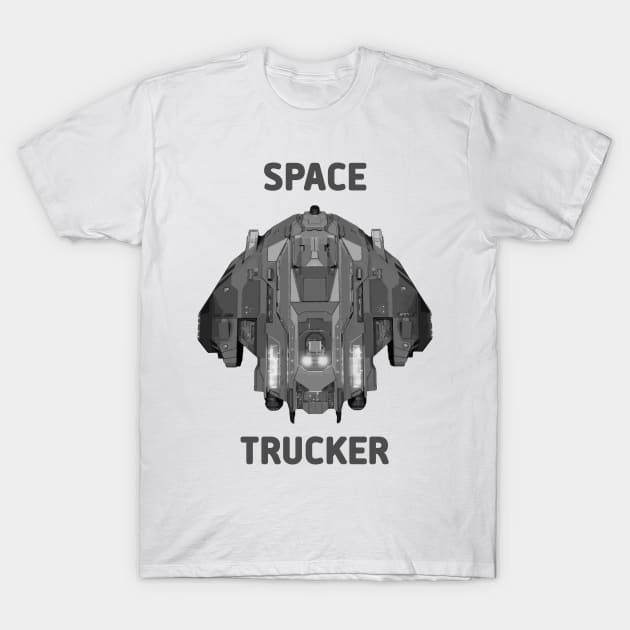 Type 9 (T9) from Elite Dangerous. Space Trucker. T-Shirt by I Freaking Love This